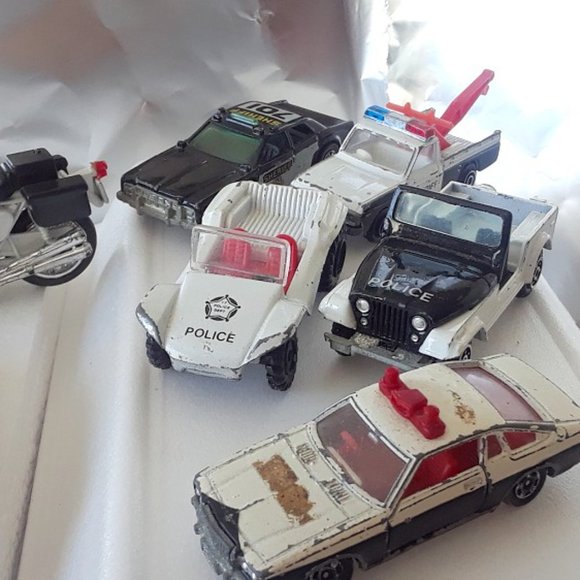 Antique Mini Police Car collection - 13 pcs - Picture 5 of 8